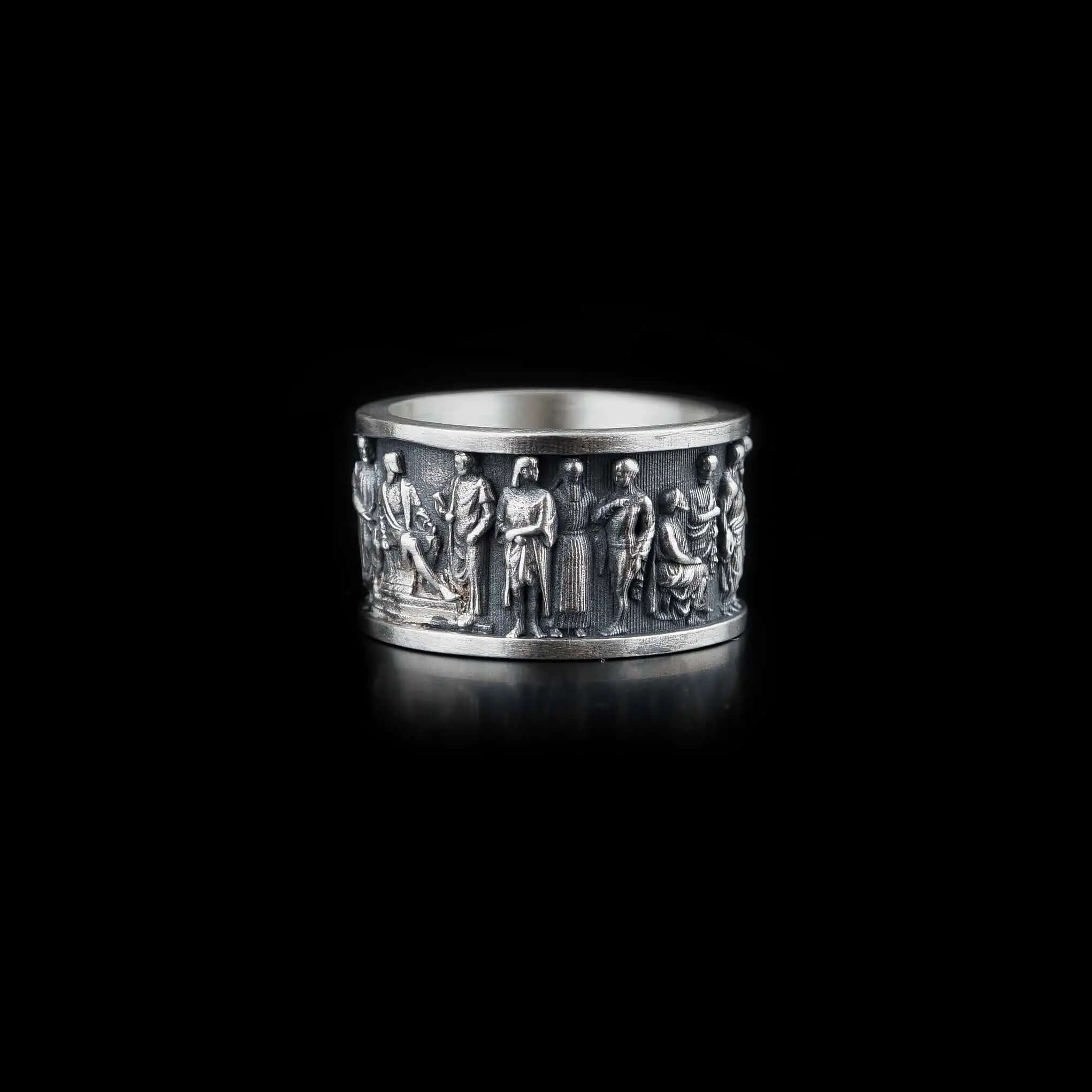 Roman-inspired ring