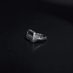 Sterling Silver Last Supper Ring: Leonardo da Vinci Artwork   Charmora Jewelry