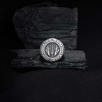 Sterling Silver Star Wars Ring: Jedi Order Symbol, Galactic Jewelry   Charmora Jewelry