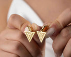 Sterling Silver Transgender Symbol Earrings: LGBTQ Pride Jewelry