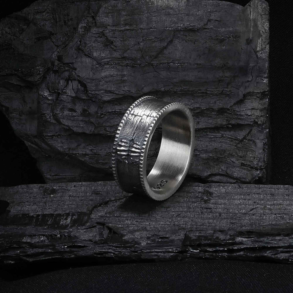 Mens Ring Gift, Gothic Jewelry, Trendy Band, Stylish Statement Piece, Unique Design