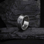 Mens Ring Gift, Gothic Jewelry, Trendy Band, Stylish Statement Piece, Unique Design