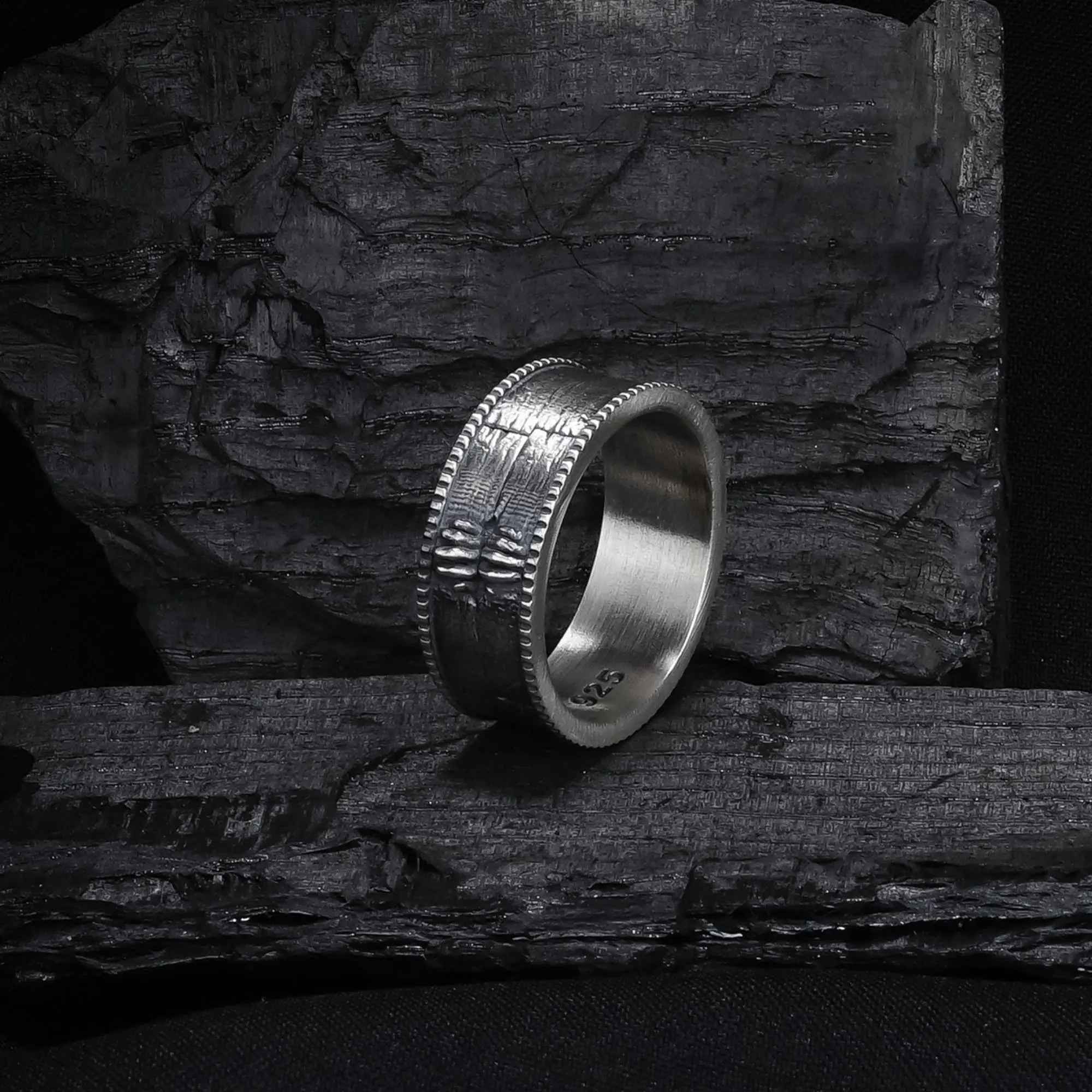 Mens Ring Gift, Gothic Jewelry, Trendy Band, Stylish Statement Piece, Unique Design