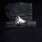 Sterling Silver Saint Christopher Ring: Religious Christian Jewelry