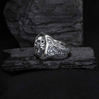 Octopus Men's Silver Ring, Lovecraft Cthulhu Statement Ring, Nautical Jewelry, Mythical Creature Gift