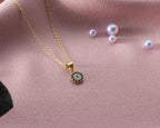 Sterling Silver Evil Eye Necklace: Protective Amulet Pendant