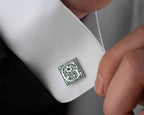 Personalized Football Cufflinks: Engraved Sterling Silver Soccer Gift