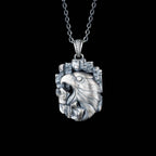Sterling Silver Eagle Pendant Necklace: Handmade Men's Jewelry