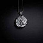Sterling Silver Spartan Warrior Pendant Necklace: Ancient Greek Jewelry Gift