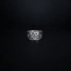 Sterling Silver Masonic Ring: Freemason Symbol Jewelry Gift   Charmora Jewelry