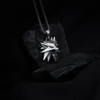 Sterling Silver Wolf Pendant Necklace | Viking Howling Wolf Men Jewelry   Charmora Jewelry