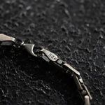 Zirconia Byzantine Link Chain Bracelet  Bracelet  Charmora Jewelry