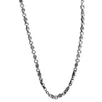 Handmade 925 Sterling Silver Mens Necklace, Elegant Unique Design   Charmora Jewelry