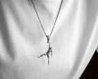 Handmade Oxidized Sterling Silver Basketball Player Pendant Necklace   Charmora Jewelry