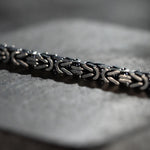 Byzantine Square Chain  Necklace  Charmora Jewelry