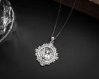 Sterling Silver Archangel Saint Michael Necklace: Guardian Angel Pendant