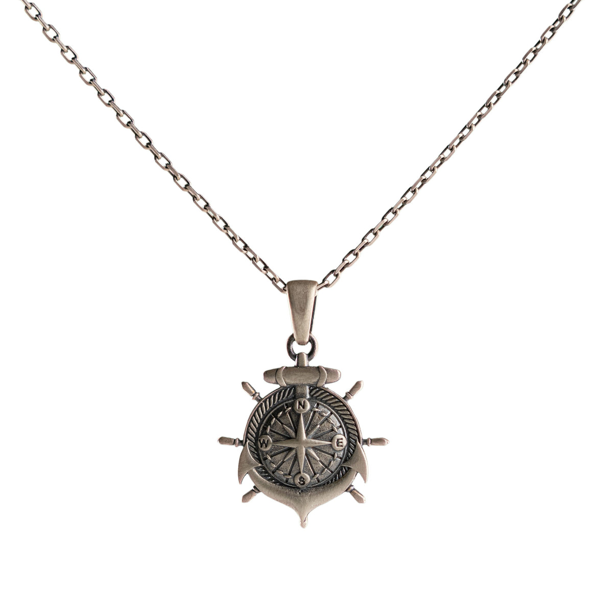 Compass and Anchor Jewelry Set  Charmora Jewelry