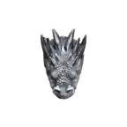 Oxidized Sterling Silver Dragon Ring: Gothic Mens Jewelry