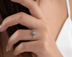 Sterling Silver Evil Eye Ring: Women's Protection Jewelry
