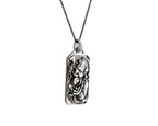 Sterling Silver Ganesha Pendant Necklace, Handmade Hindu Jewelry   Charmora Jewelry