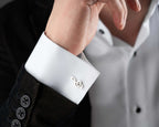Sterling Silver Music Note Cufflinks: Musician Wedding Groomsmen Gift   Charmora Jewelry