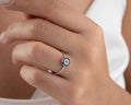 Sterling Silver Evil Eye Ring: Women's Protection Jewelry