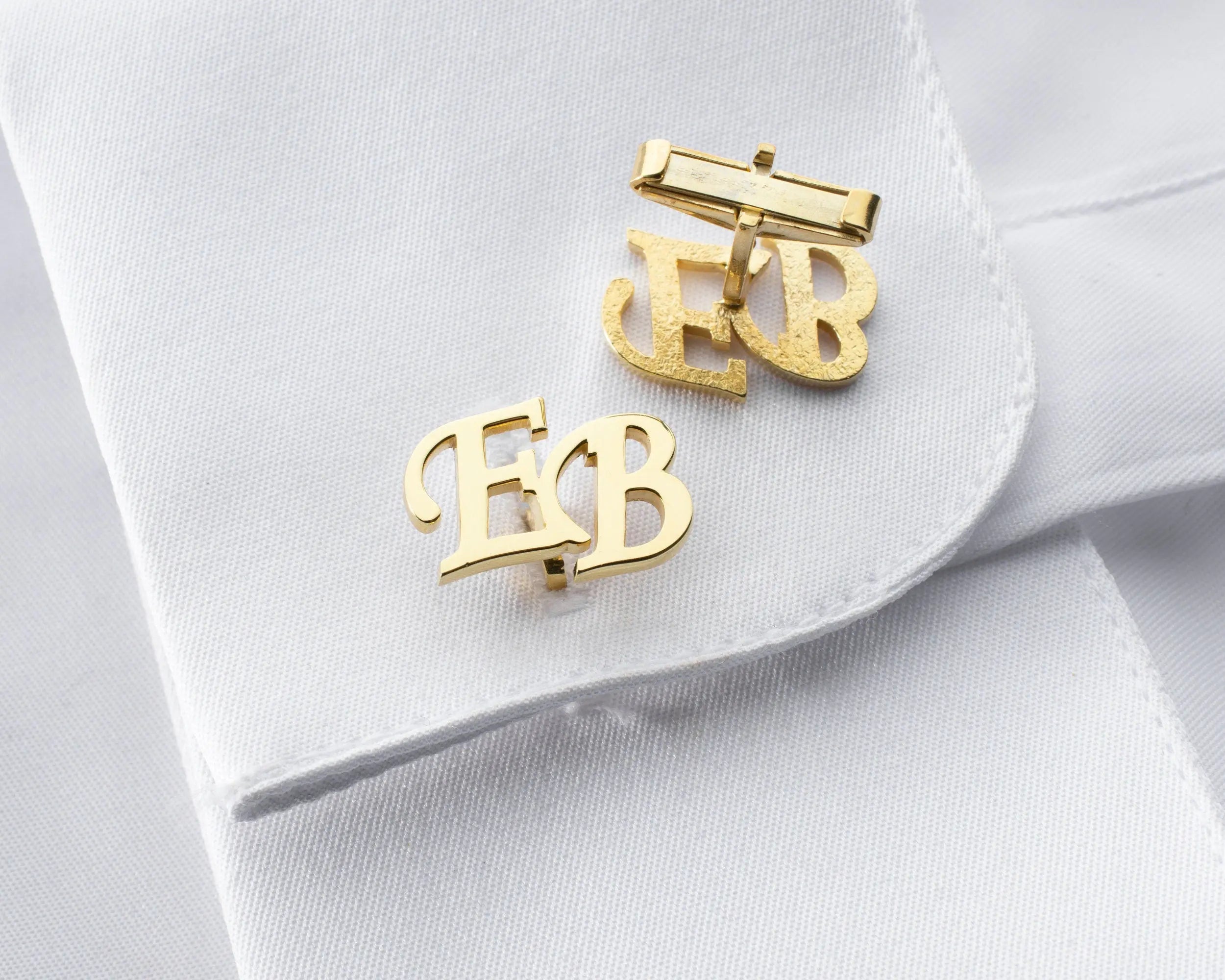 Boutons de manchette personnalisés en argent sterling : Cadeau de mariage, pour les garçons d'honneur