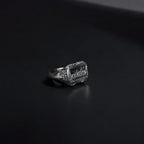 Sterling Silver Last Supper Ring: Leonardo da Vinci Artwork   Charmora Jewelry