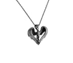 Sterling Silver Phoenix Pendant Necklace: Greek Mythology Gift   Charmora Jewelry