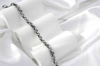 Handmade 925 Sterling Silver Mens Necklace, Elegant Unique Design