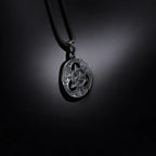 Sterling Silver Celtic Trinity Knot Necklace Handmade Triquetra Pendant Men   Charmora Jewelry