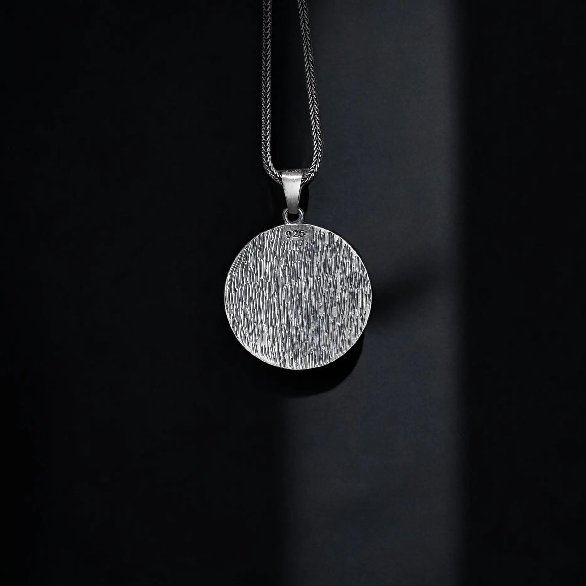 Sterling Silver Howling Wolf Necklace: Handmade Animal Pendant Men   Charmora Jewelry