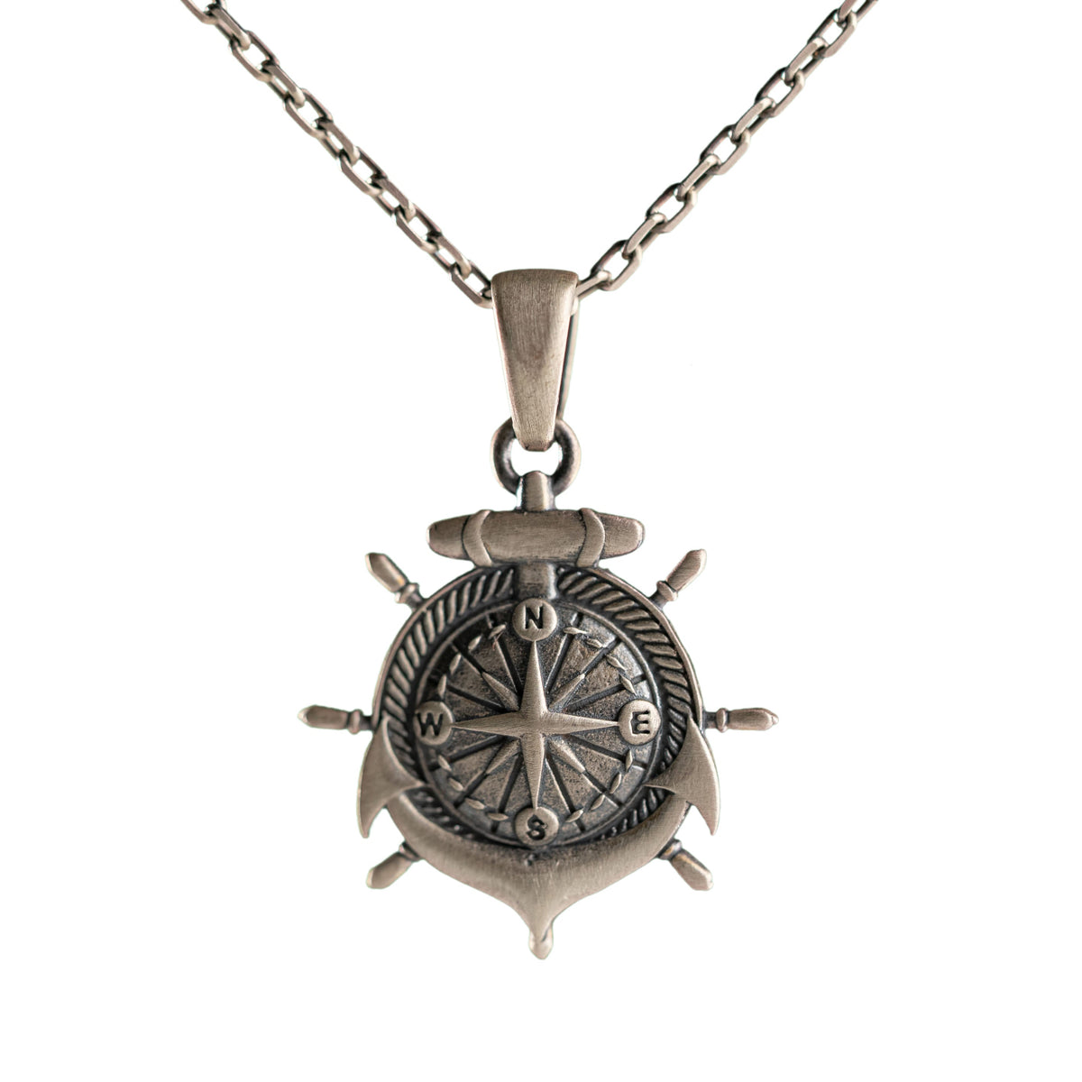 Compass and Anchor Jewelry Set  Charmora Jewelry