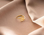 Sterling Silver Double Venus Ring: LGBTQ Pride Jewelry