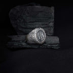 Sterling Silver Star Wars Ring: Jedi Order Symbol, Galactic Jewelry   Charmora Jewelry