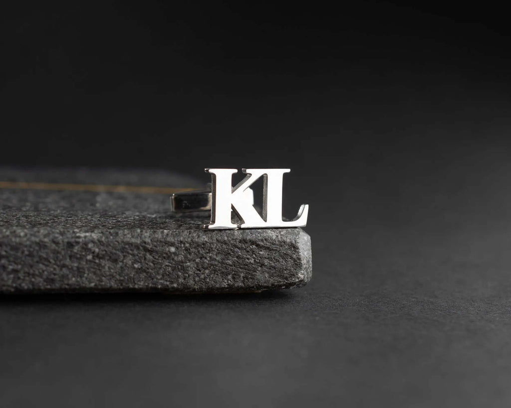 Personalized Sterling Silver Cufflinks, Handmade Wedding Gift   Charmora Jewelry