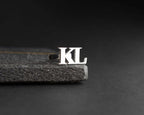 Personalized Sterling Silver Cufflinks, Handmade Wedding Gift   Charmora Jewelry