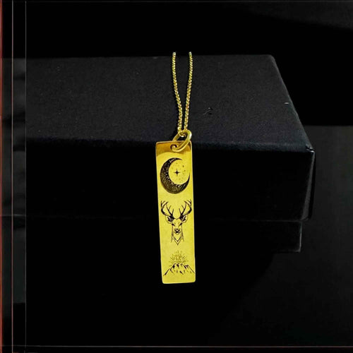 Night Court Velaris Sterling Silver Necklace: Bookish Mountain Pendant