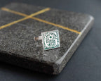 Personalized Football Cufflinks: Engraved Sterling Silver Soccer Gift