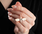 Sterling Silver Dragon Necklace: Acotar Velaris Jewelry
