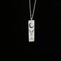 Night Court Velaris Sterling Silver Necklace: Bookish Mountain Pendant   Charmora Jewelry