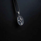 Sterling Silver Jesus Christ Necklace: Religious Christian Pendant