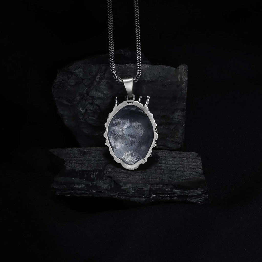 Sterling Silver King Lion Necklace | Leo Zodiac Mens Pendant   Charmora Jewelry