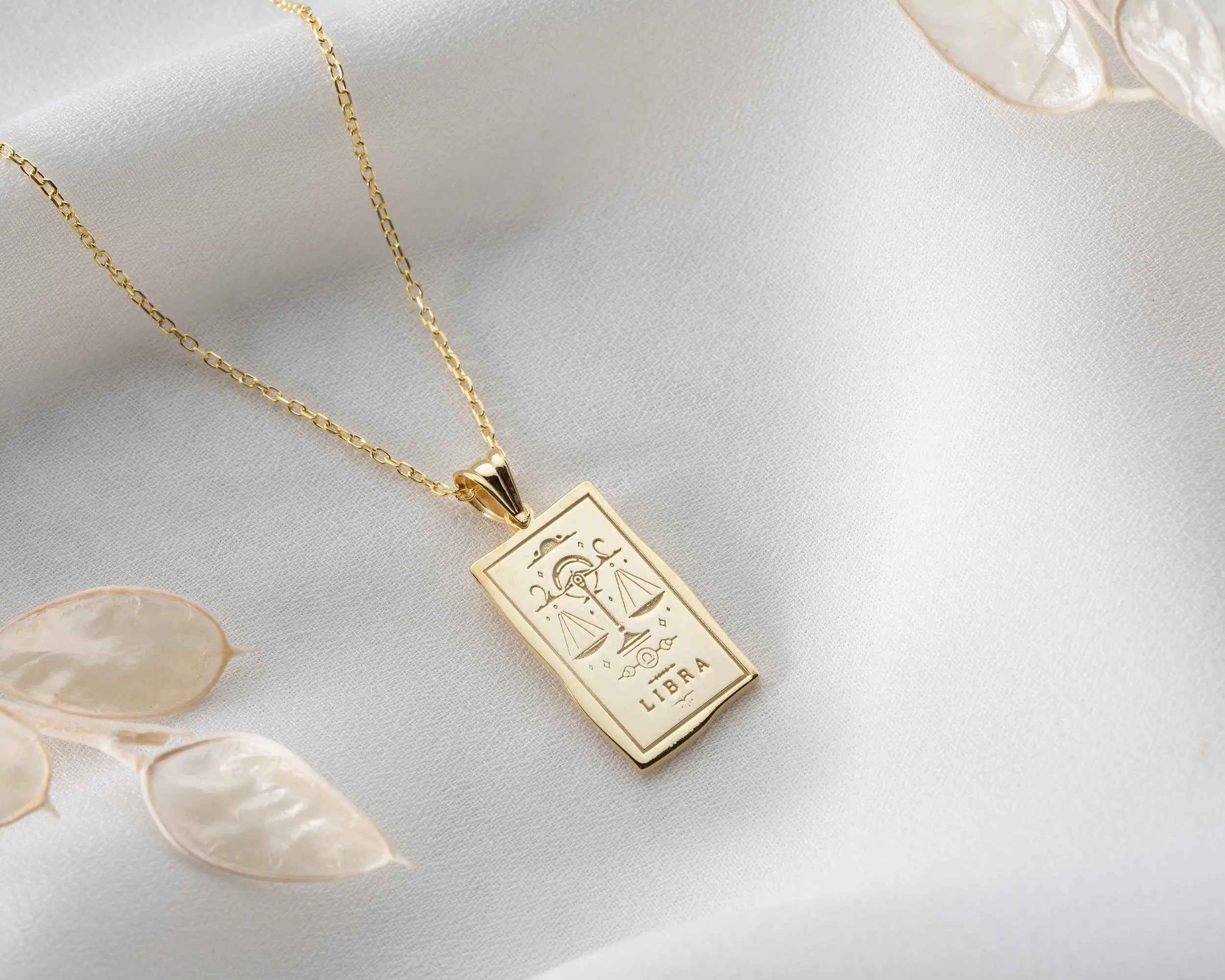 Sterling Silver Zodiac Sign Necklace: Personalized Horoscope Pendant