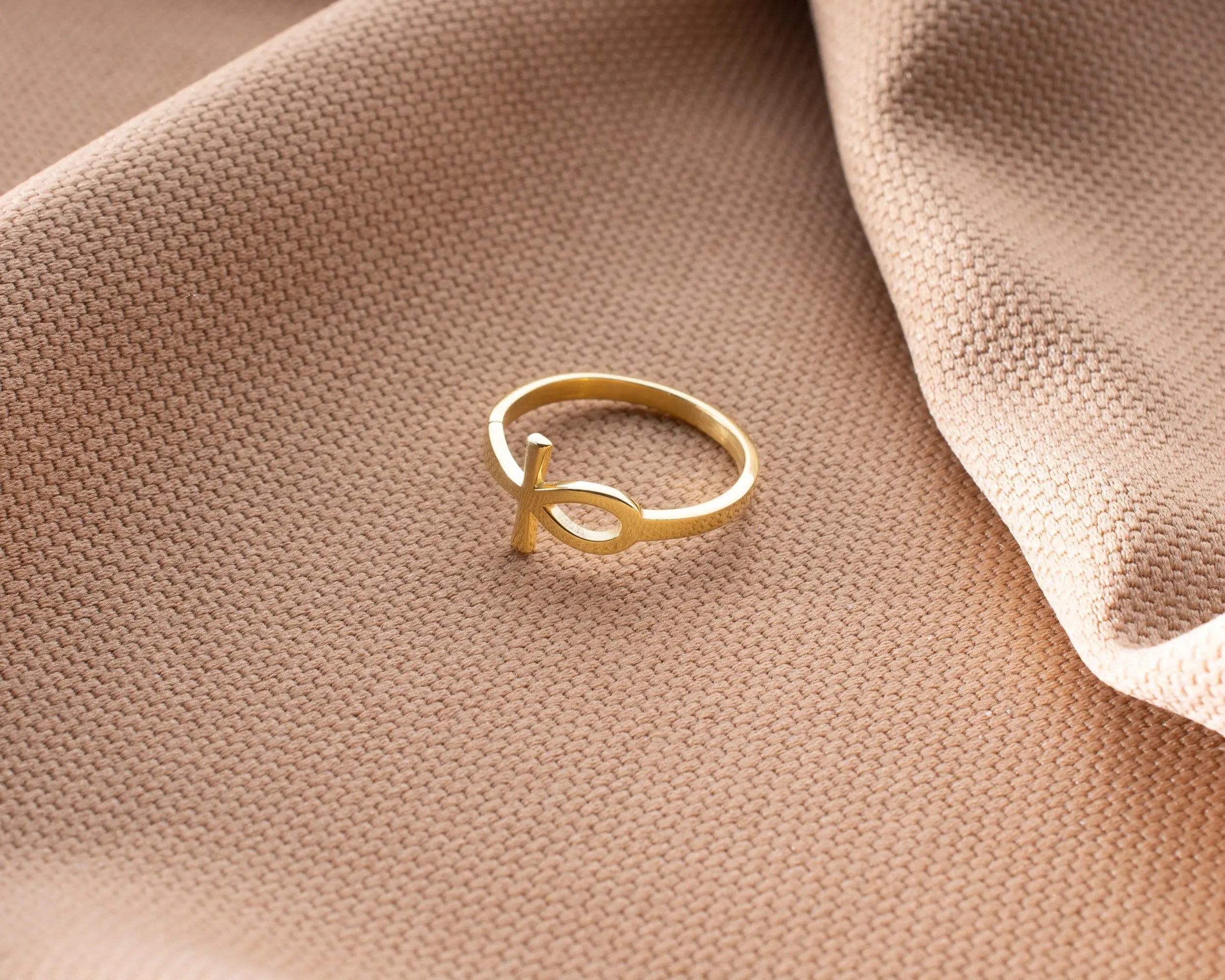 Bague Ankh en Argent Sterling : Bijoux Symbole Égyptien