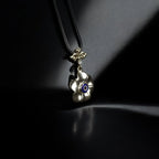Evil Eye Flower Necklace: Sterling Silver Nazar Protection Pendant   Charmora Jewelry