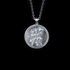 Lord Hanuman Pendant Necklace | 925 Sterling Silver Hindu Spiritual Jewelry