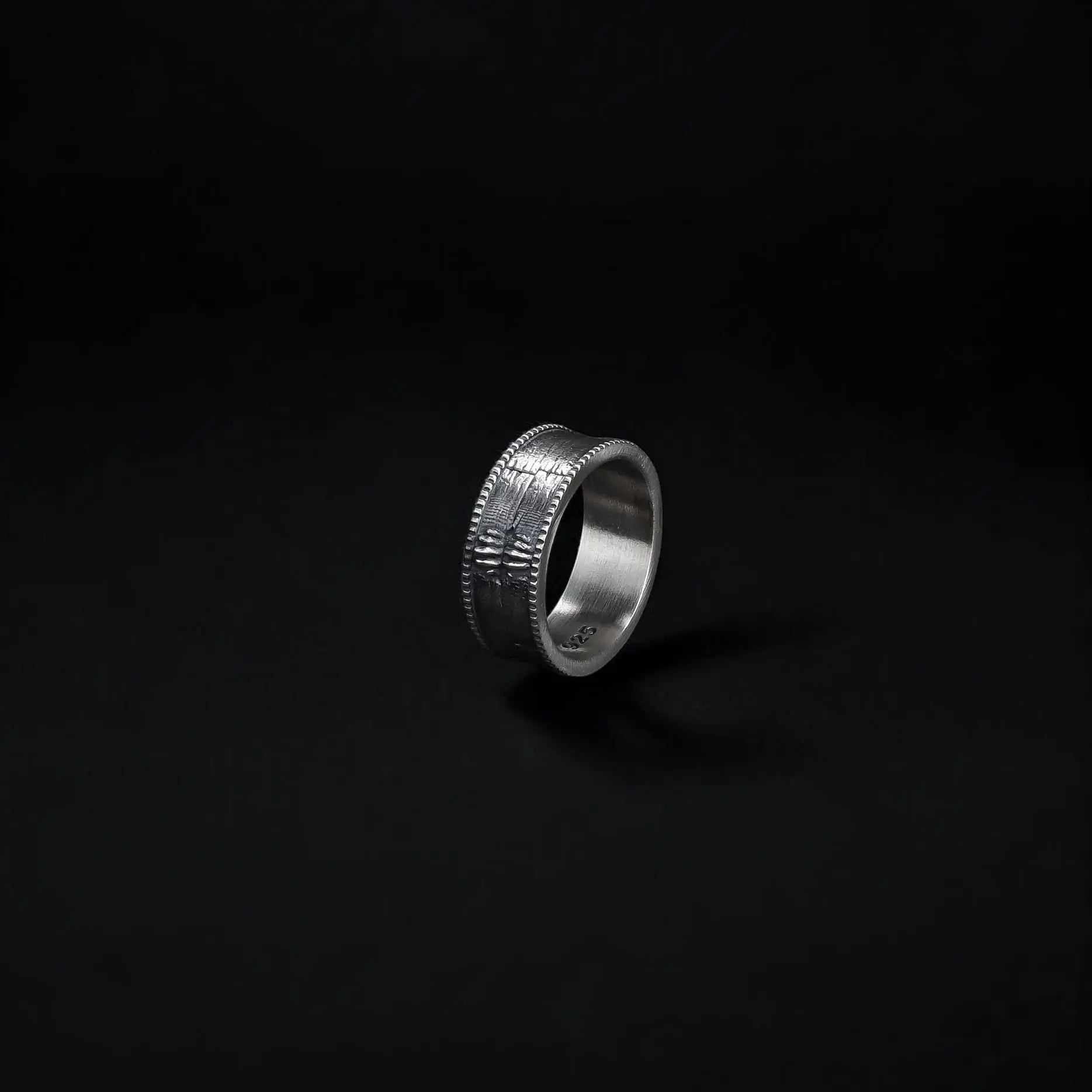 Mens Ring Gift, Gothic Jewelry, Trendy Band, Stylish Statement Piece, Unique Design   Charmora Jewelry