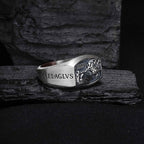 Sterling Silver Michelangelo Ring: Renaissance Art, Hand of God