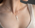Night Court Velaris Mountain Necklace: Sterling Silver Bookish Jewelry